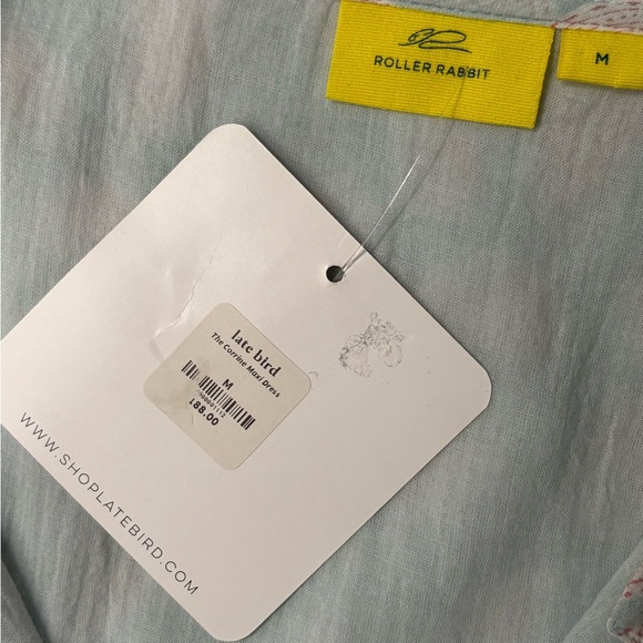 Roller rabbit boho artsy tassel bohemian the corrine maxi dress midi medium NWT - Picture 2 of 15